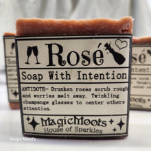 Load image into Gallery viewer, Rosé Scrubby Bar Soap