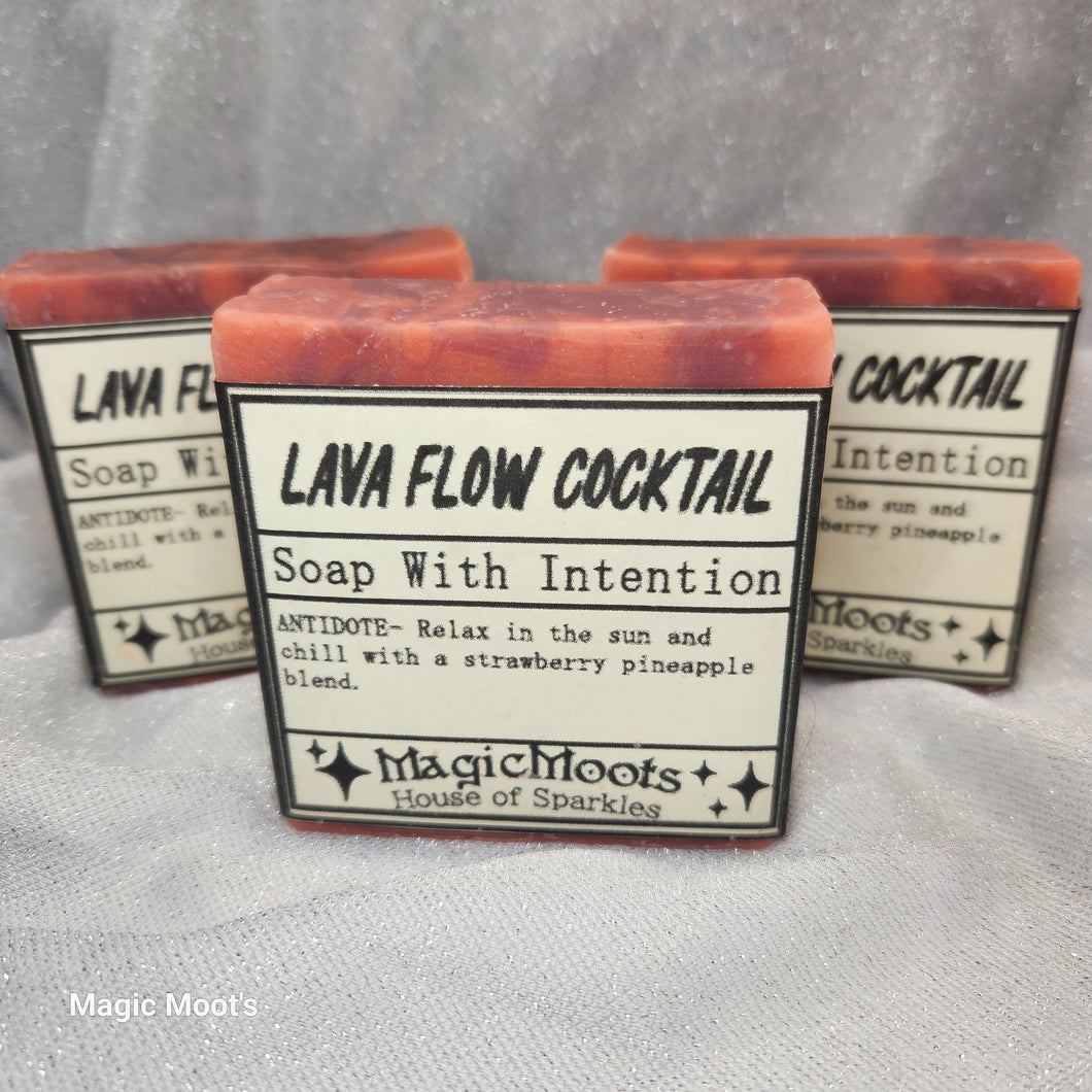 Lava Flow Cocktail Bar Soap